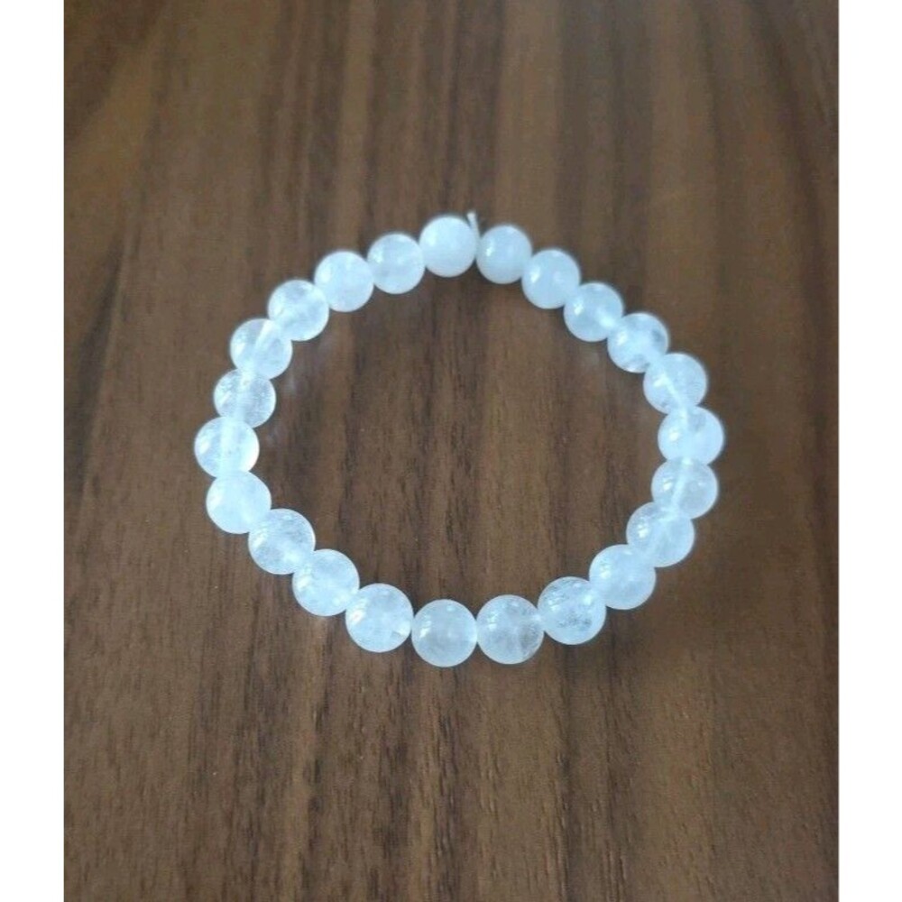 Quartz Stretch Bracelet 6mm - Picture 2 of 3